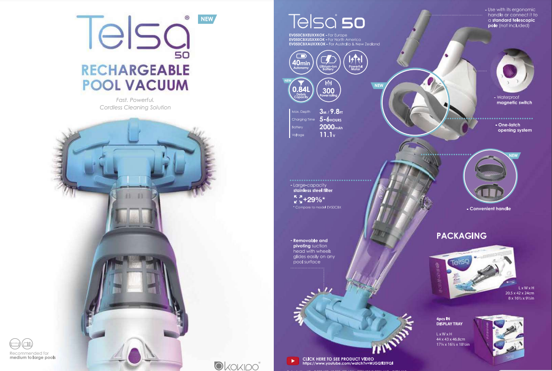 telsa50 usisivac za bazen