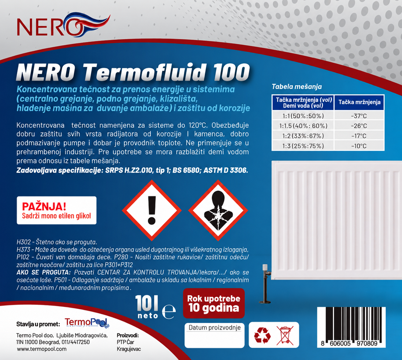 nero termofluid 100 f6816