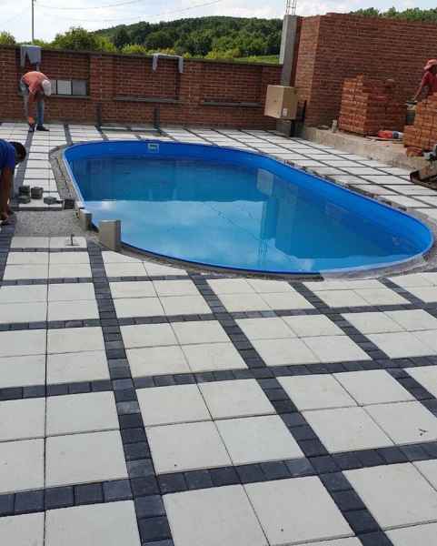 Montazni bazen GRE ukopni