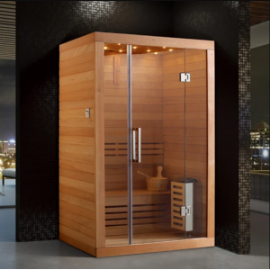 Sauna soba Nero - kanadski Hemlock - 1500x1050x1900 za 3 osobe